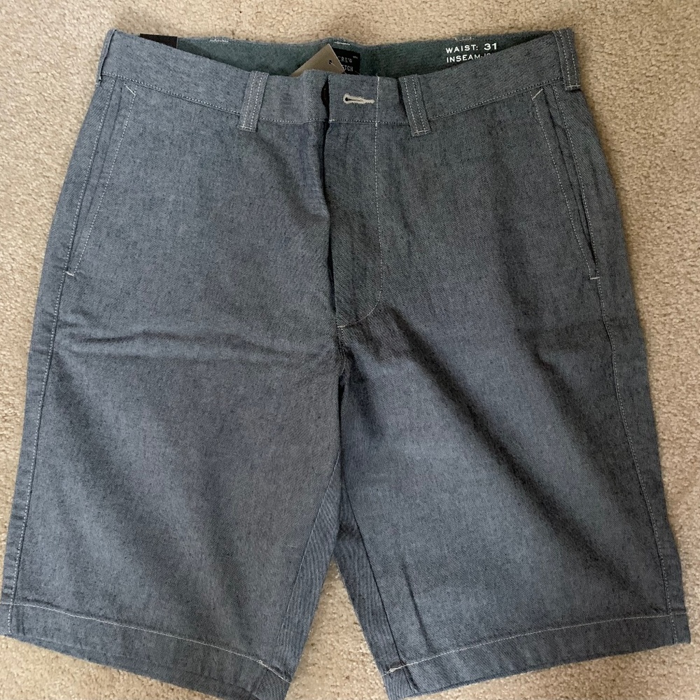 J. Crew Men’s 31 waist 10.5” length Shorts NWT